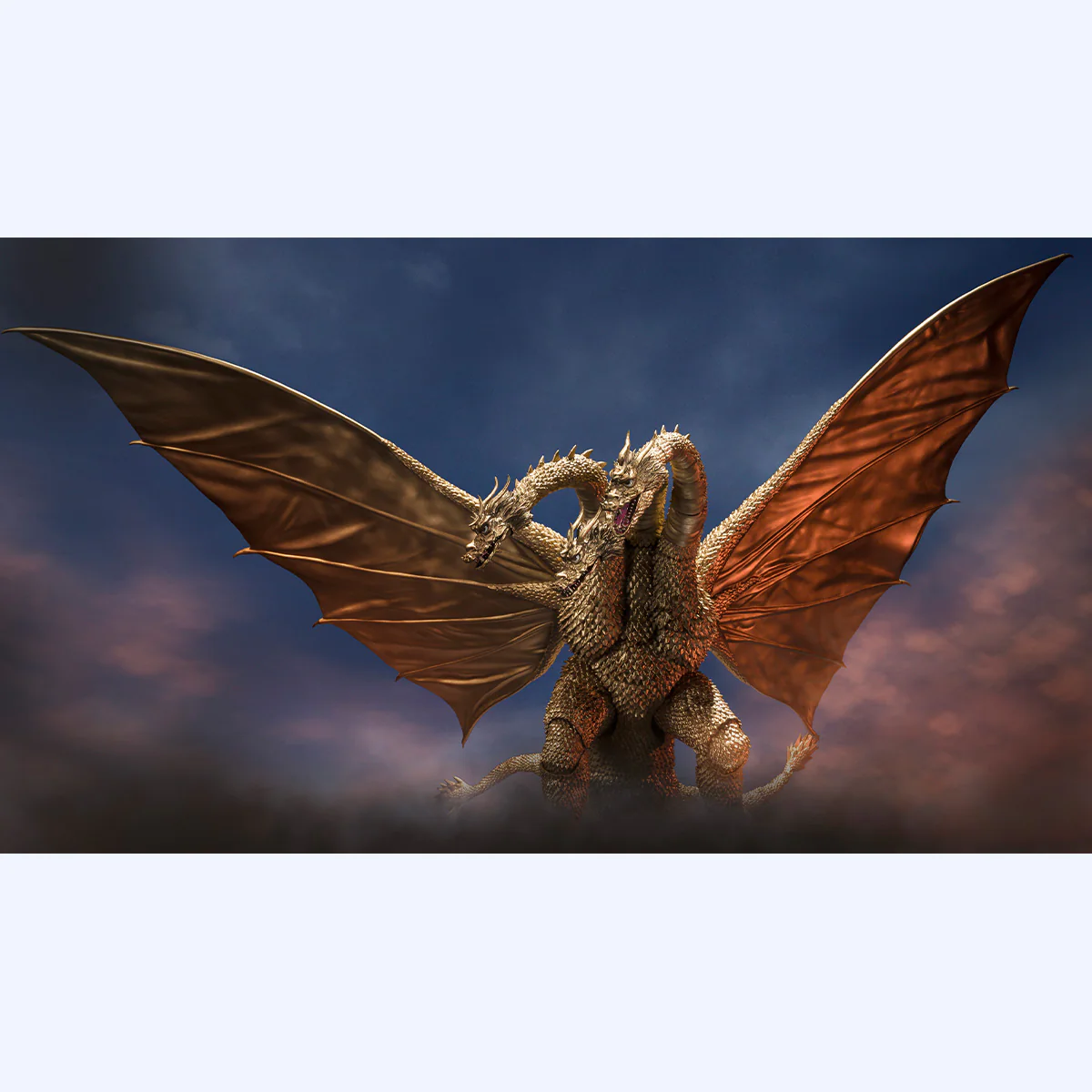 S.H.MonsterArts King Ghidorah (1972) Figure - Image 8