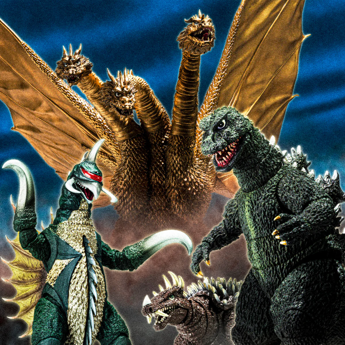 S.H.MonsterArts King Ghidorah (1972) Figure - Image 9