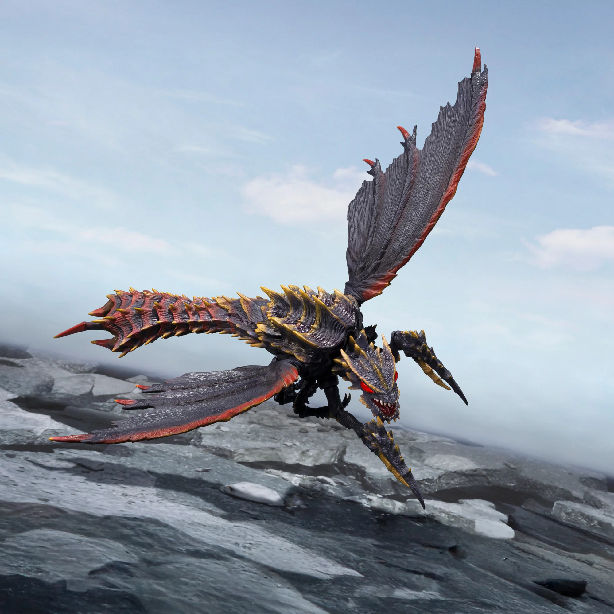 Megaguirus Evolution Set Godzilla Tamashii Nations S.H.MonsterArts - Image 3