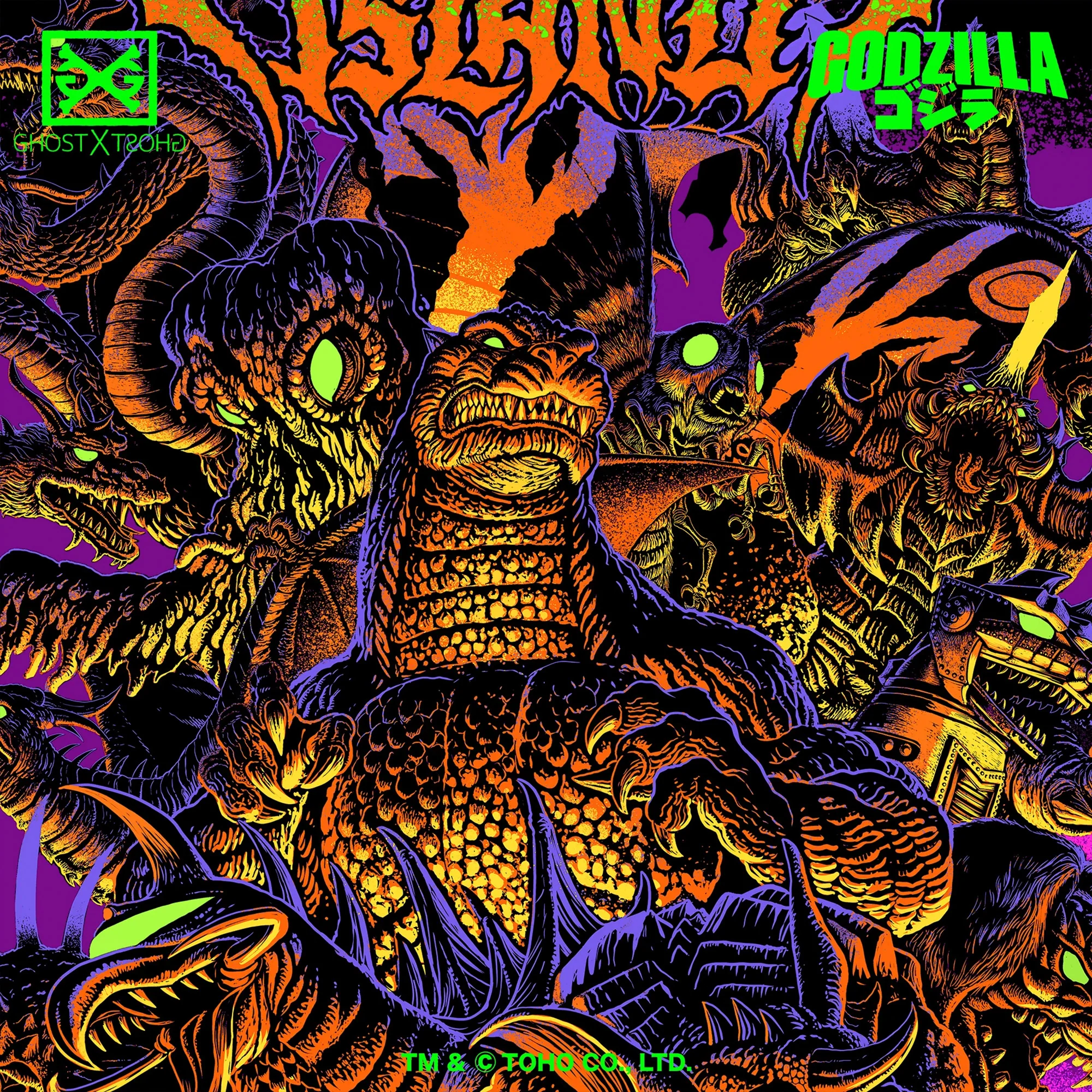 Monster Island Metalcropolis Long Sleeve T-Shirt - Image 2