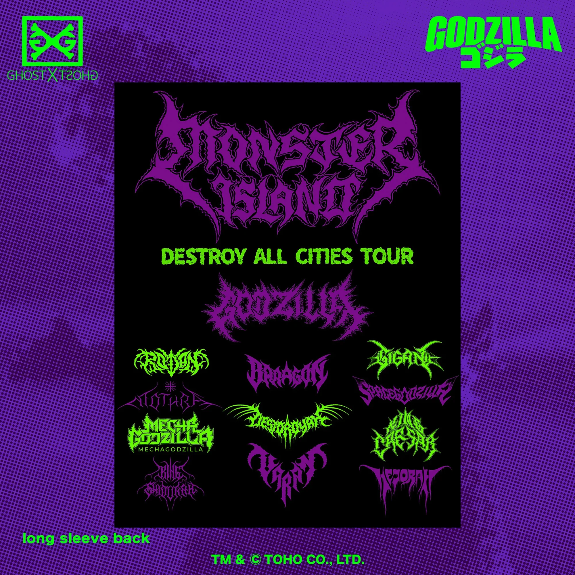 Monster Island Metalcropolis Long Sleeve T-Shirt - Image 3