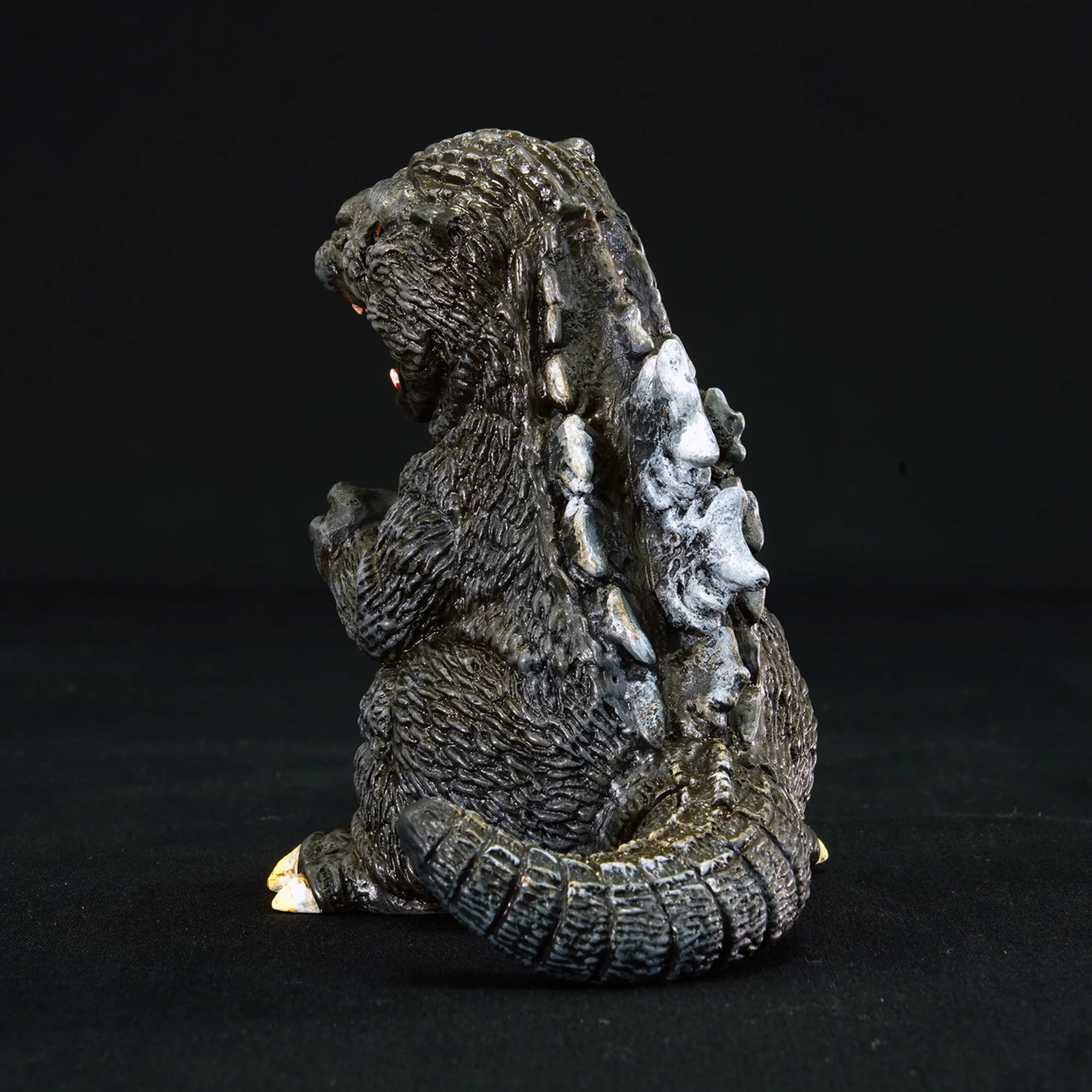 NANKOKU FACTORY "Godzilla vs. Biollante" Mame Godzilla (1989) Mame Soft Vinyl Kit Reprint Edition - Image 4