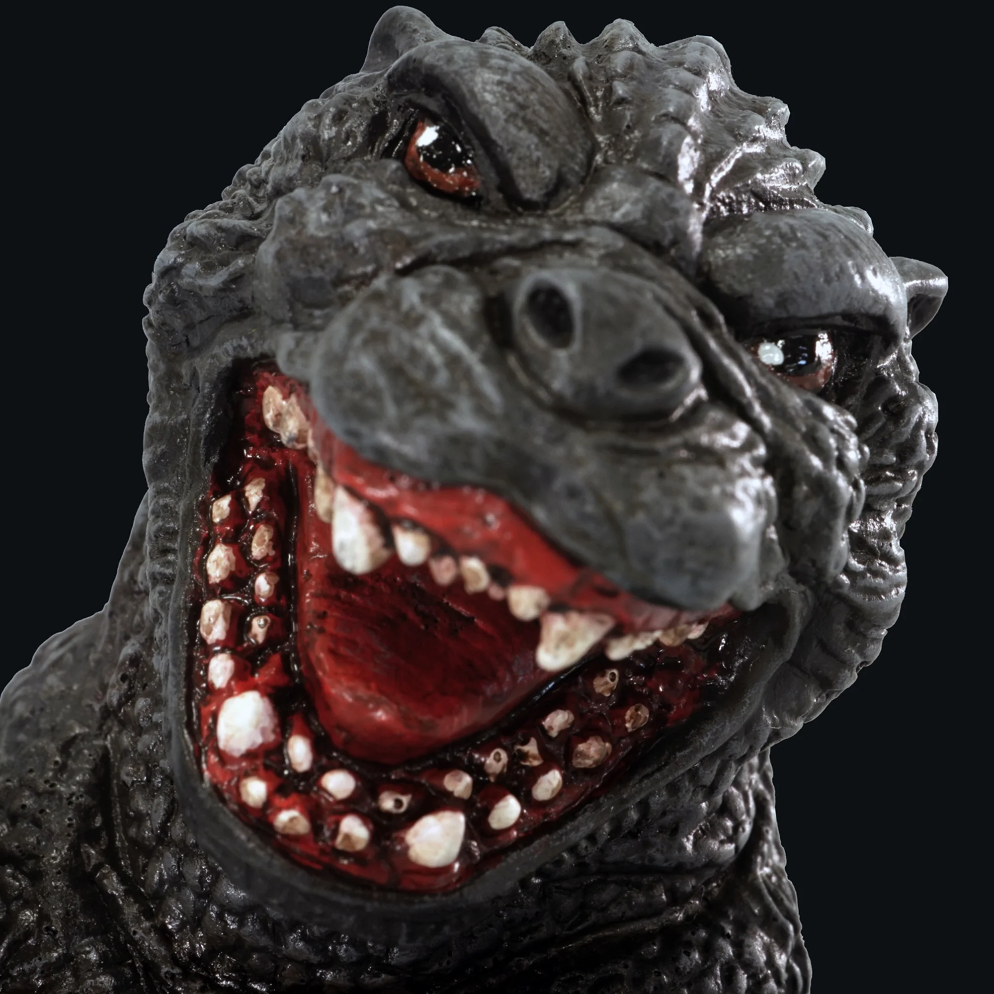NANKOKU FACTORY "Godzilla vs. Biollante" Mame Godzilla (1989) Mame Soft Vinyl Kit Reprint Edition - Image 6