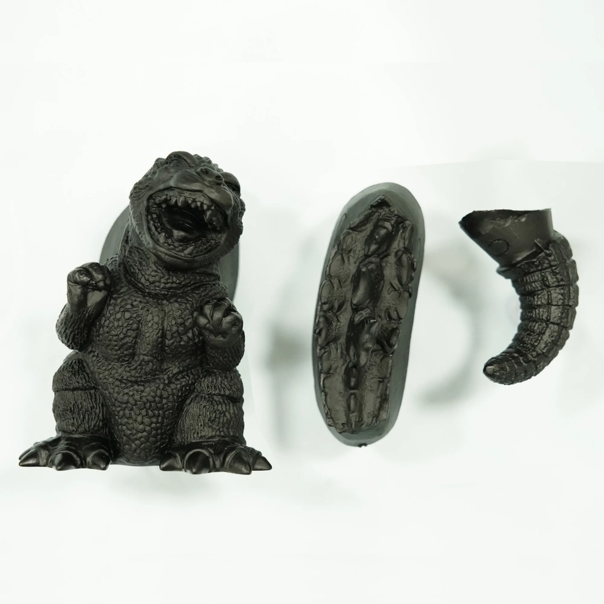 NANKOKU FACTORY "Godzilla vs. Biollante" Mame Godzilla (1989) Mame Soft Vinyl Kit Reprint Edition - Image 7