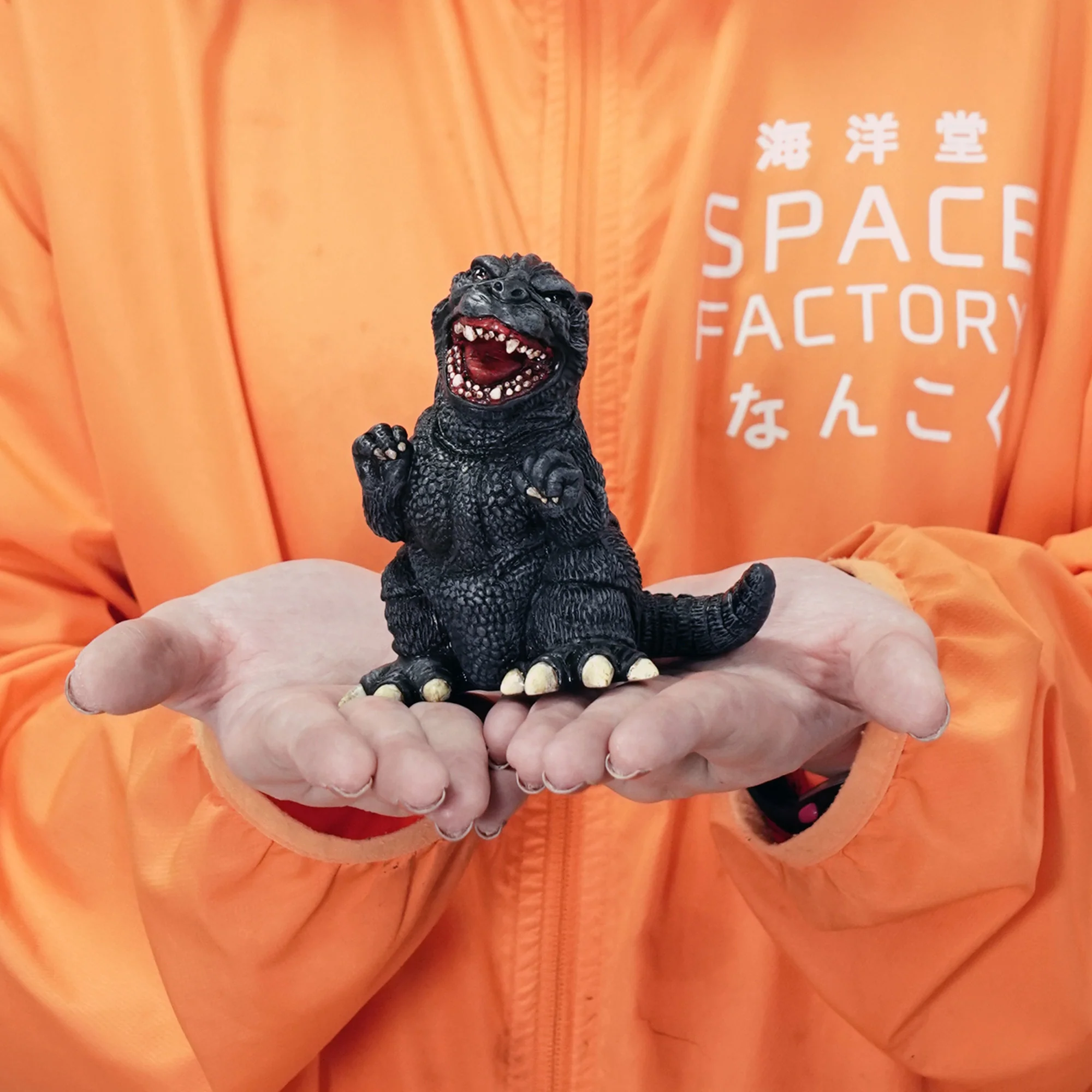 NANKOKU FACTORY "Godzilla vs. Biollante" Mame Godzilla (1989) Mame Soft Vinyl Kit Reprint Edition - Image 8