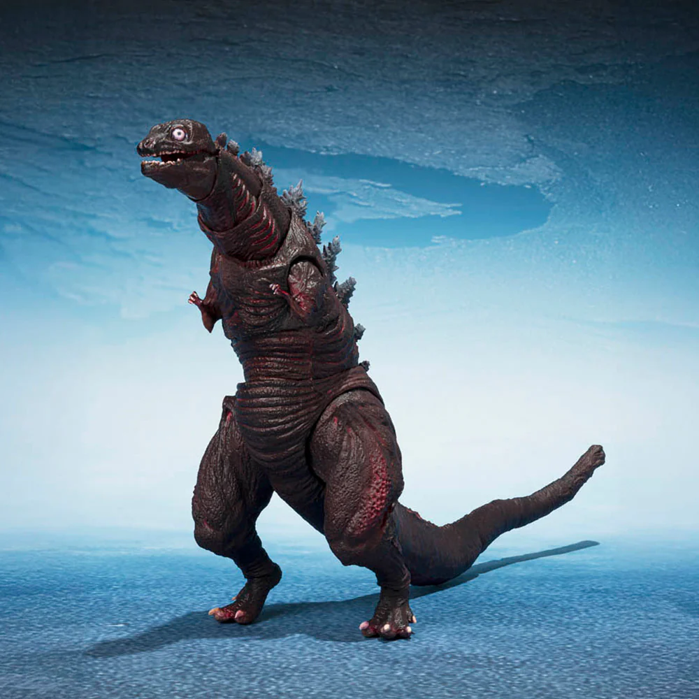 S.H. MonsterArts Shin Godzilla (2016) Second, Third Form & Giant Unidentified Creature Fig Set - Image 7