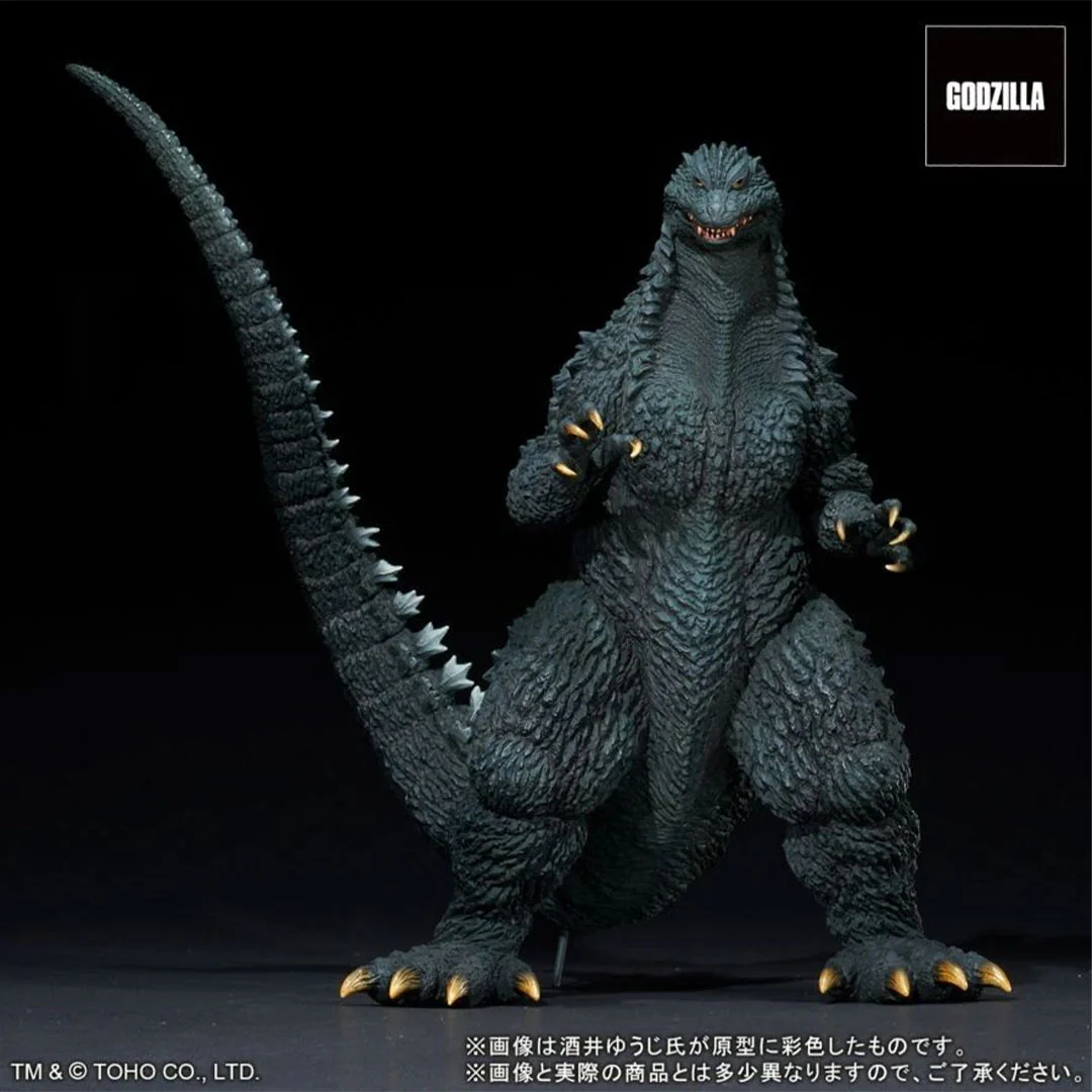 Toho 30cm Series Yuji Sakai Sculpt Collection Godzilla (2002) Sofubi Assembly Kit Godzilla Store “Battle in the Storm” - Image 2