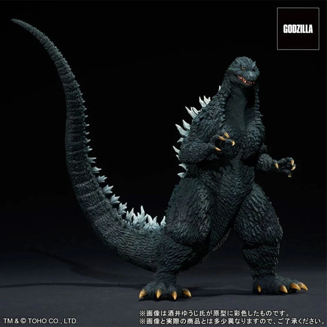 Toho 30cm Series Yuji Sakai Sculpt Collection Godzilla (2002) Sofubi Assembly Kit Godzilla Store “Battle in the Storm” - Image 3