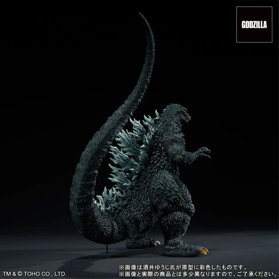Toho 30cm Series Yuji Sakai Sculpt Collection Godzilla (2002) Sofubi Assembly Kit Godzilla Store “Battle in the Storm” - Image 4