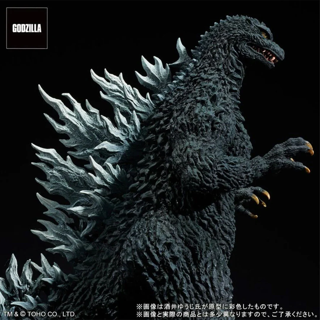 Toho 30cm Series Yuji Sakai Sculpt Collection Godzilla (2002) Sofubi Assembly Kit Godzilla Store “Battle in the Storm” - Image 5