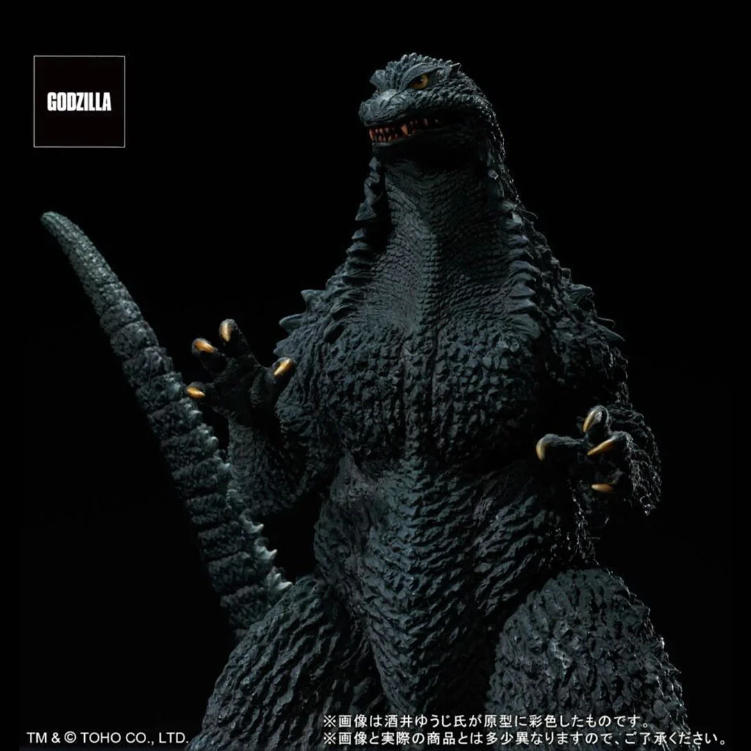 Toho 30cm Series Yuji Sakai Sculpt Collection Godzilla (2002) Sofubi Assembly Kit Godzilla Store “Battle in the Storm” - Image 6