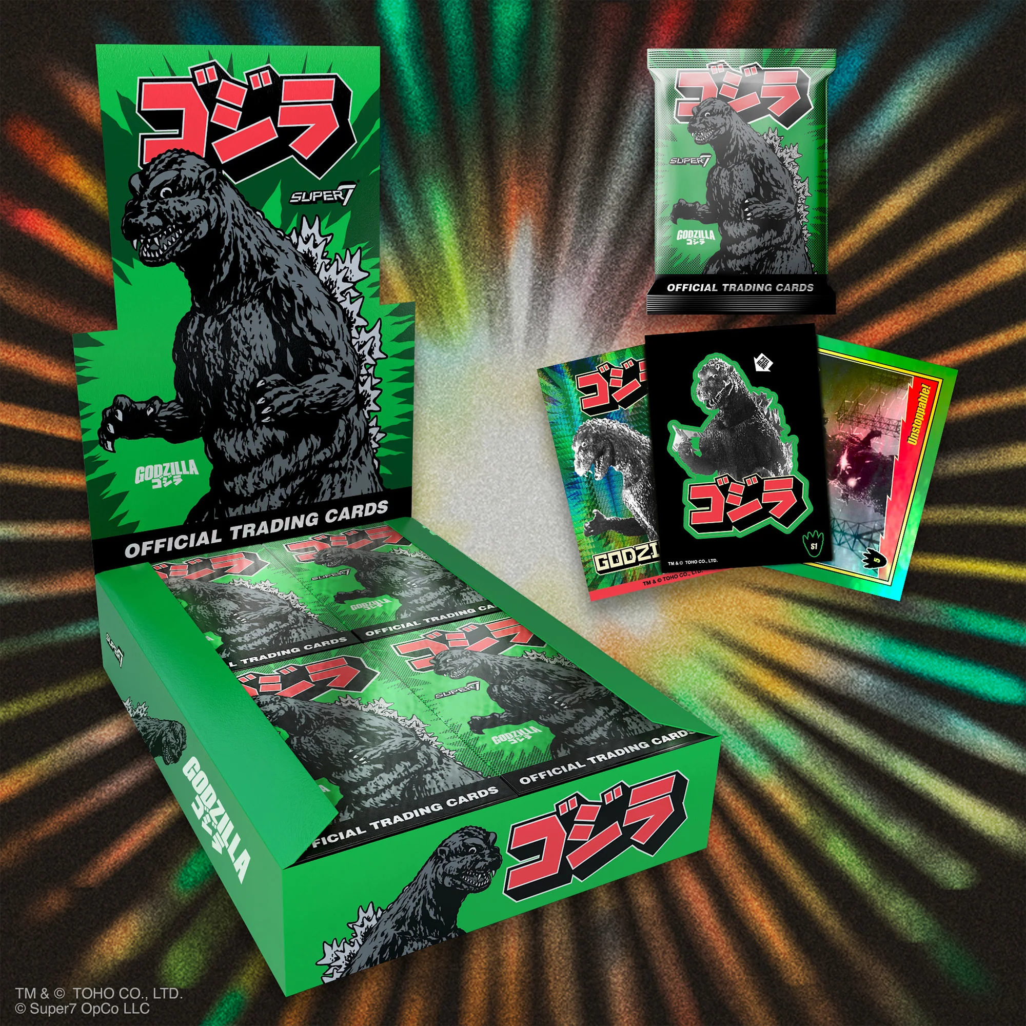 Toho Foil Pack Trading Cards - Showa Series 1 - Single Pack - Image 5