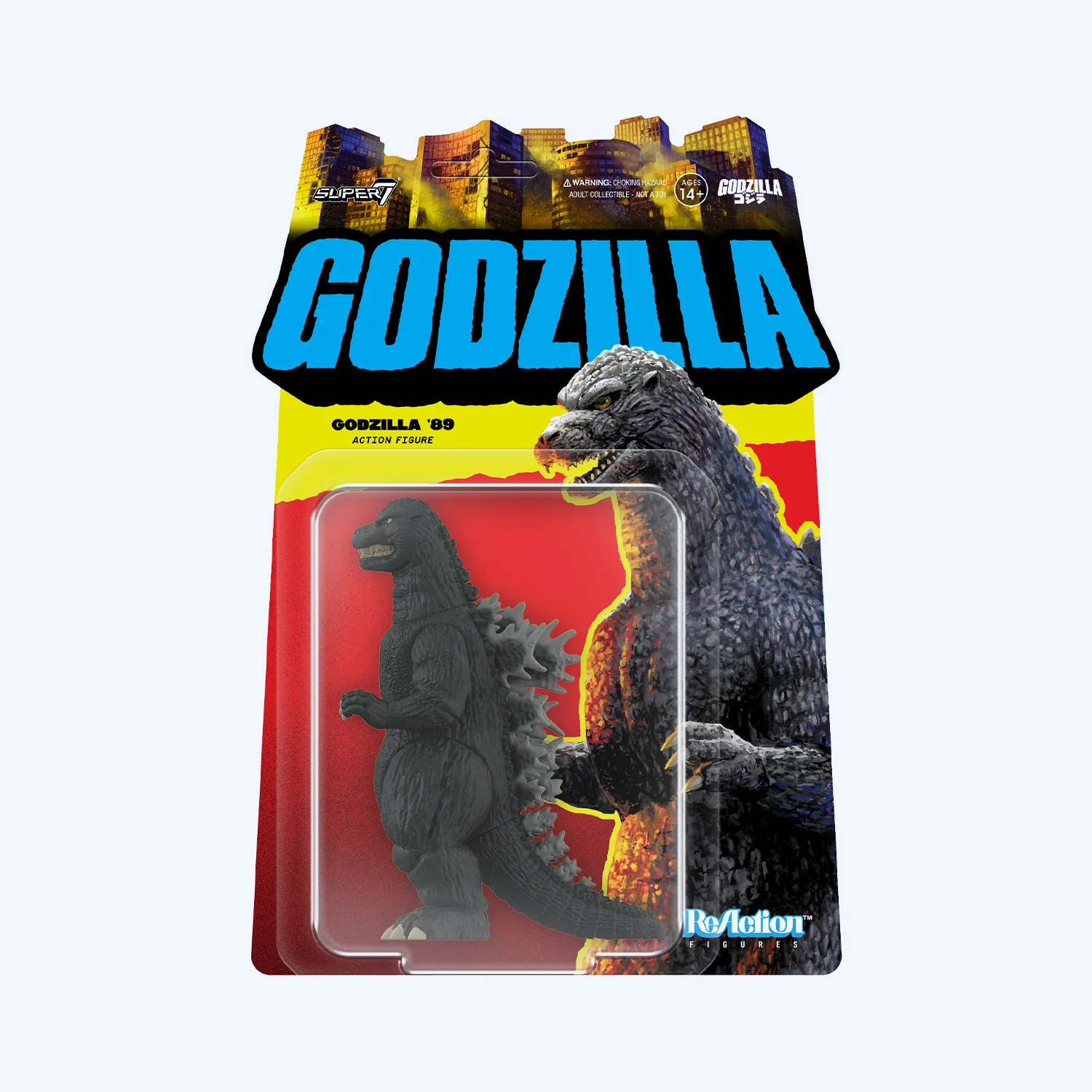 Super7 ReAction Figures Wave 08 - Godzilla (1989) - Image 3