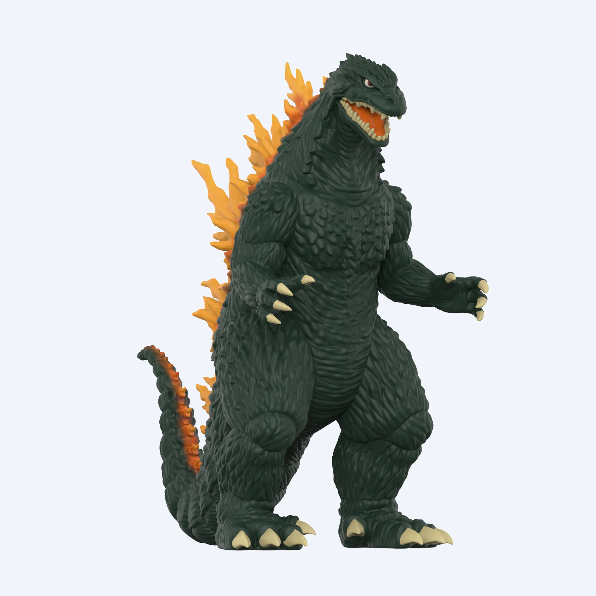 Super7 ReAction Figures Wave 10 - Godzilla (2000, Charging) - Image 2