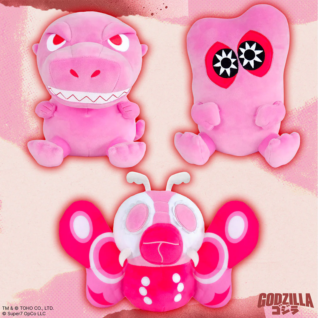Super7 Super Duper Plush Wave 04 Hedorah (Pink) - Image 4
